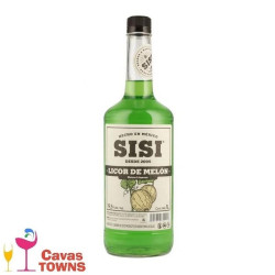 Licor Sisi de Melon 1000 ml - Cavas Towns Licor Sisi de Melon 1000 ml - Cavas Towns