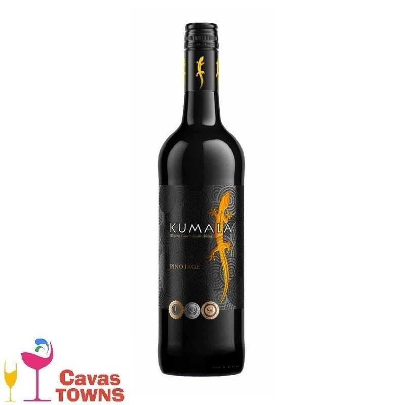 Vino Tinto Kumala Pinotage de 750ml - Cavas Towns Vino Tinto Kumala Pinotage de 750ml - Cavas Towns