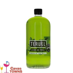Licor Teruel de Pera 1000 ml - Cavas Towns