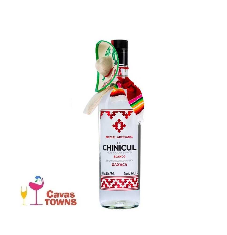 Mezcal El Chinicuil Blanco 1000 ml - Cavas Towns Mezcal El Chinicuil Blanco 1000 ml - Cavas Towns