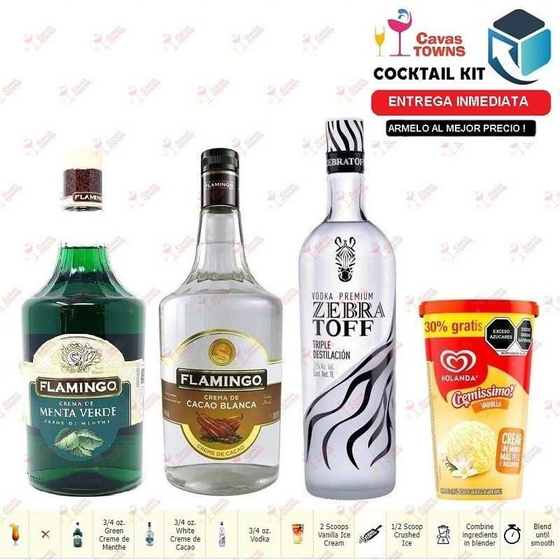 Cocktail Kit Flying Grasshopper Receta Recipe - Cavas Towns Cocktail Kit Flying Grasshopper Receta Recipe - Cavas Towns