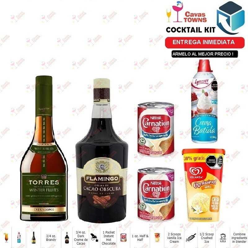 Cocktail Kit Frozen Brandy Chocolate Alexander Receta Recipe - Cavas Towns Cocktail Kit Frozen Brandy Chocolate Alexander Receta Recipe - Cavas Towns