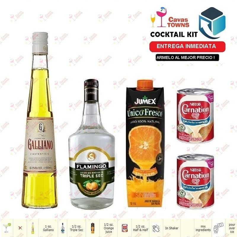 Cocktail Kit Golden Dream Receta Recipe - Cavas Towns Cocktail Kit Golden Dream Receta Recipe - Cavas Towns