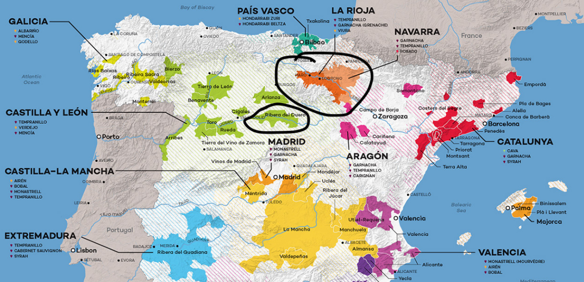 Iconic Red Wines of Spain | Ribera…